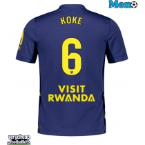 Atletico Madrid Koke #6 Replica Away Shirt 2025-26 Short Sleeve